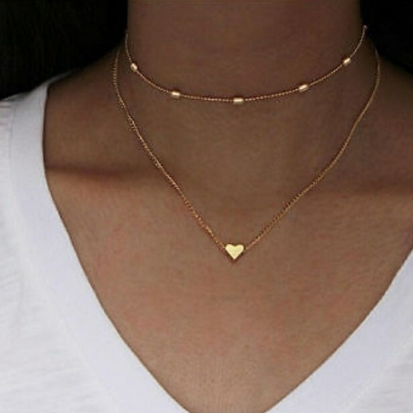 Petite Heart Necklace - Picture 2 of 8